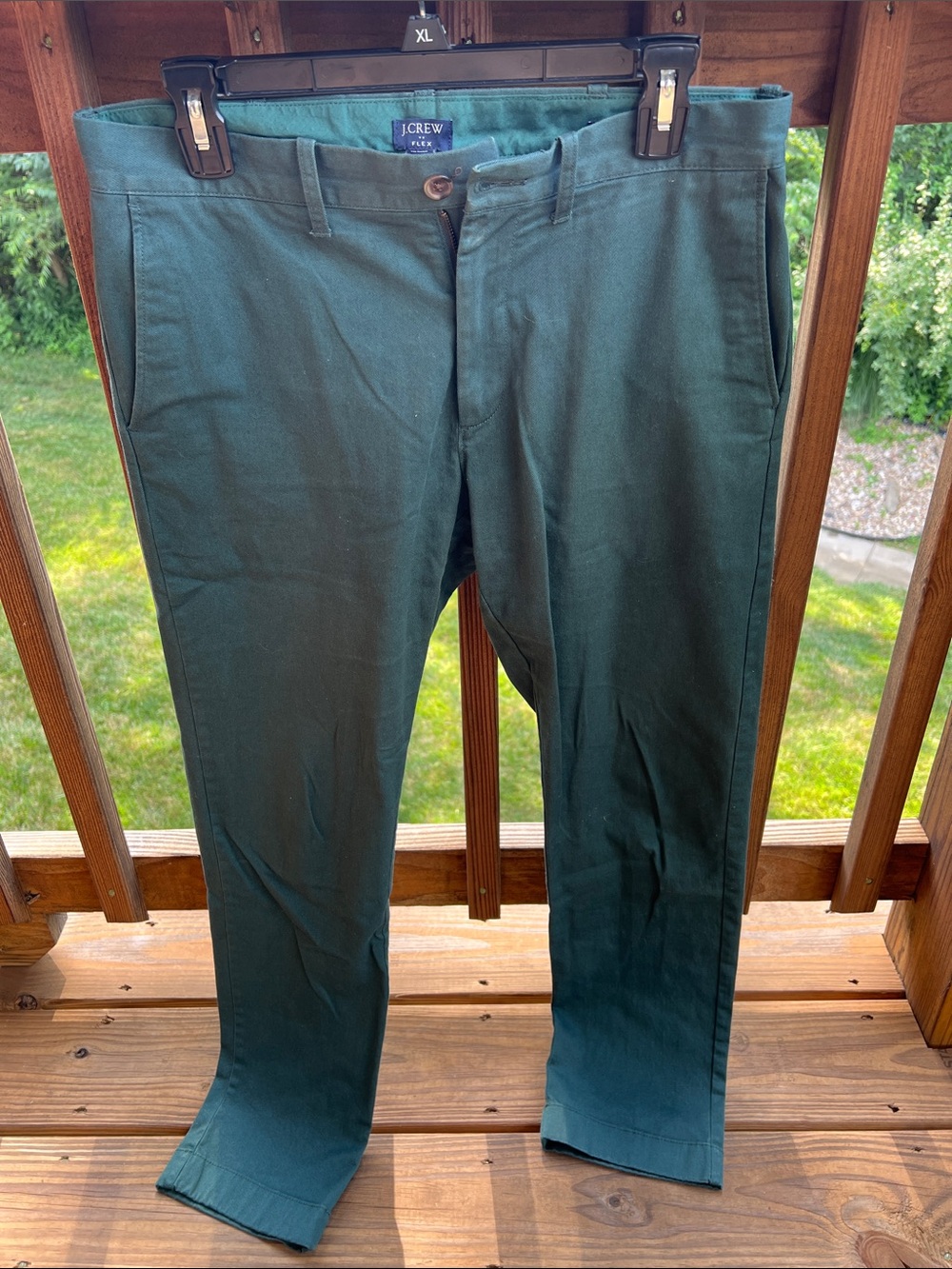 J. Crew Forest Green Men’s Chino Pants